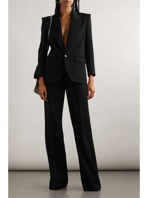 saint laurent blazer womens